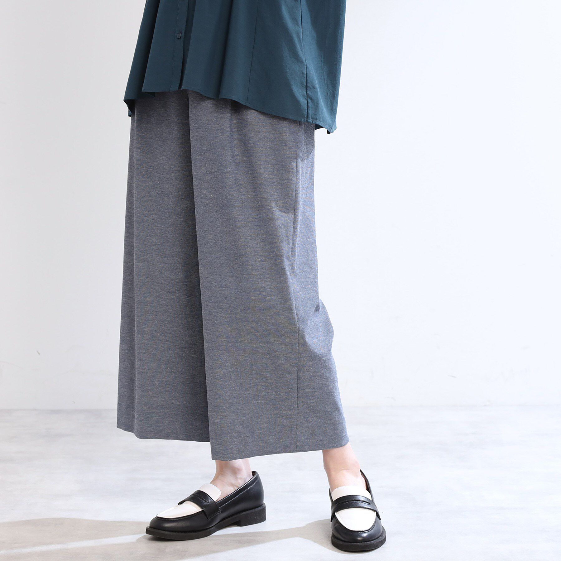 Reflect「【E‐QUALITY／手洗い可】ワイドクロップドパンツ」|その他|