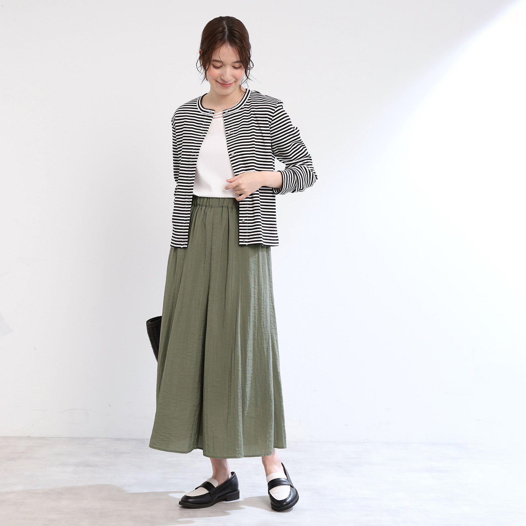 Reflect「【夏SALE／E‐QUALITY／手洗い可】シアースカート」|スカート|