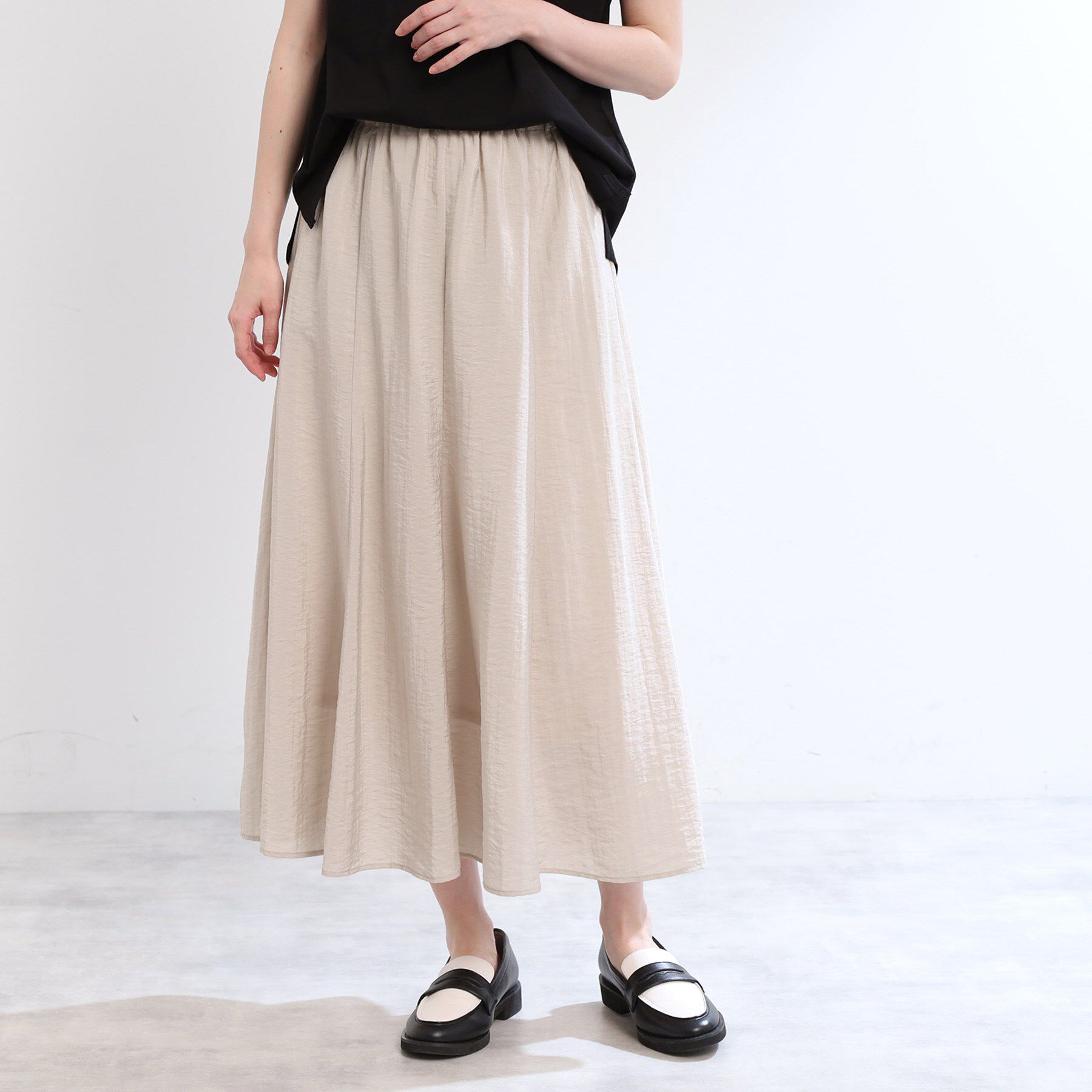 Reflect「【夏SALE／E‐QUALITY／手洗い可】シアースカート」|スカート|