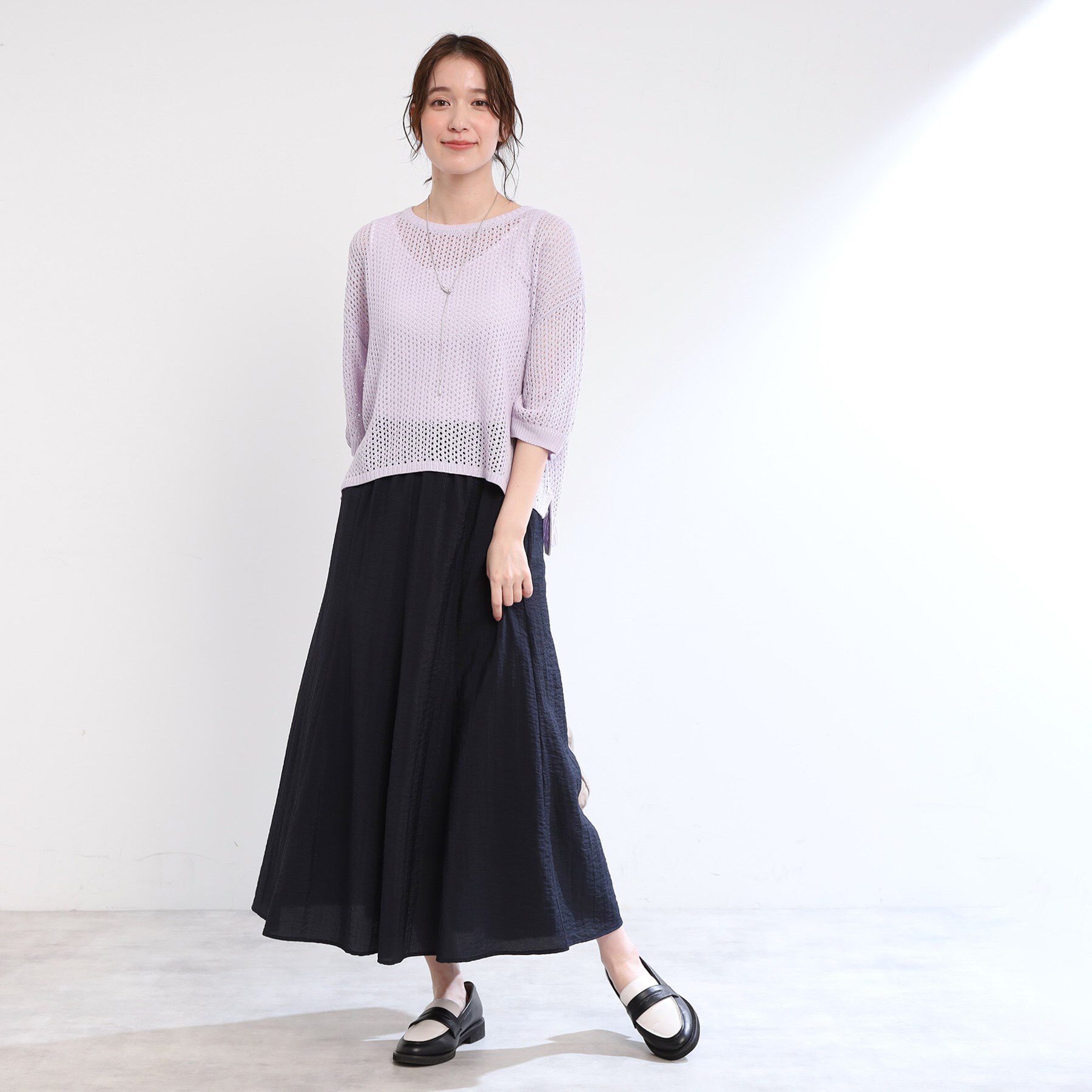 Reflect「【夏SALE／E‐QUALITY／手洗い可】シアースカート」|スカート|