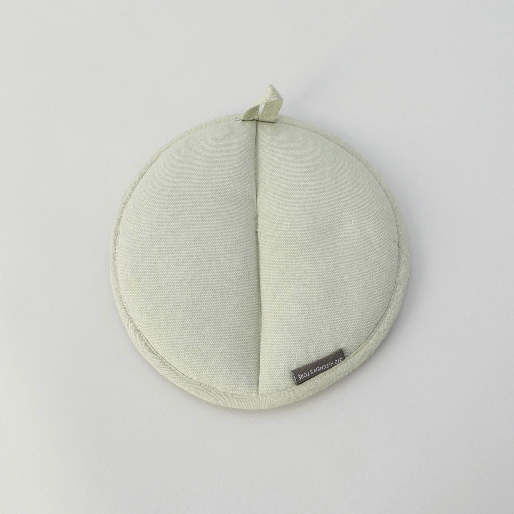 212 KITCHEN STORE「刺繍フラワー マーガレット ラウンドミトン LGR ＜212Kオリジナル ＞」|食器・キッチングッズ|