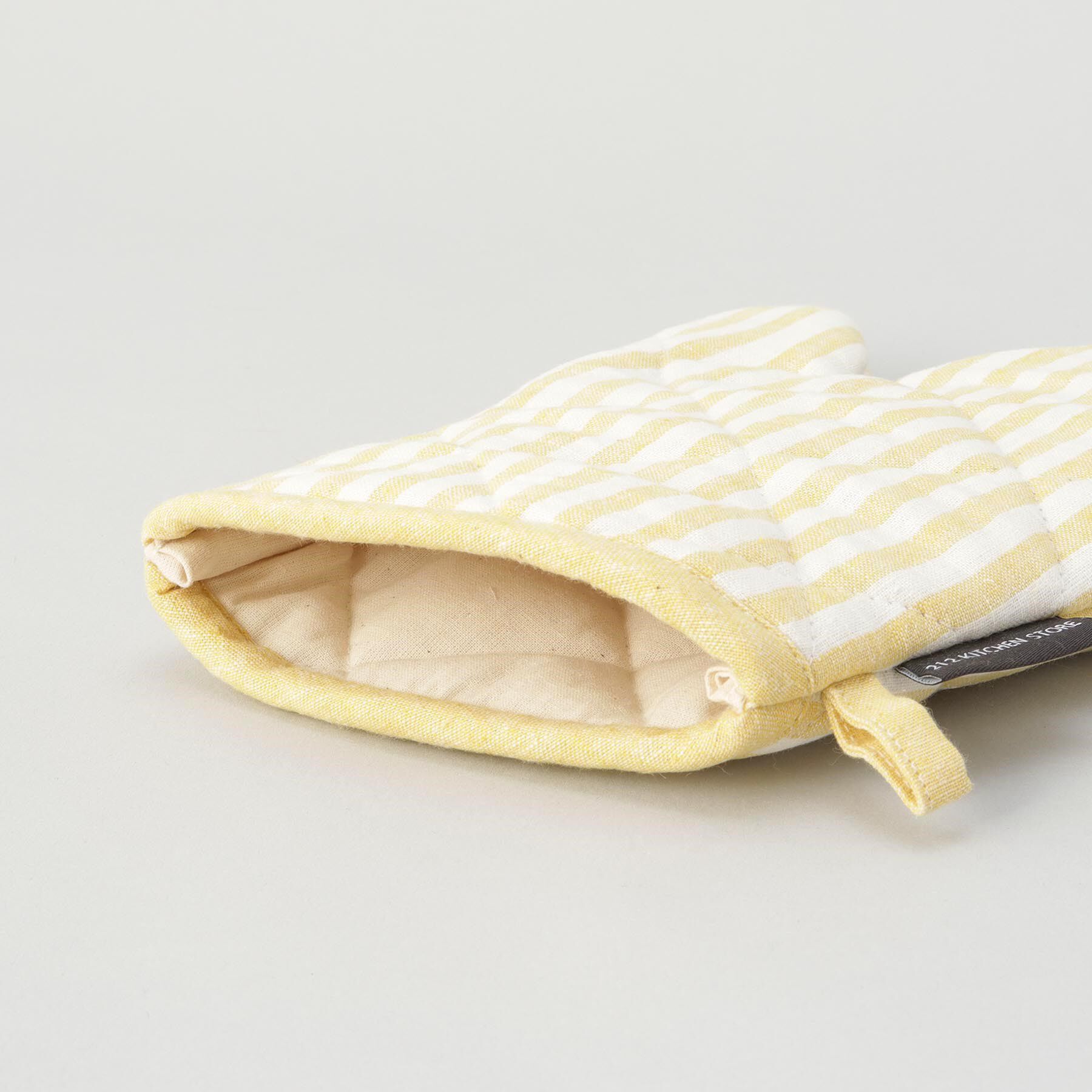 212 KITCHEN STORE「ブロックストライプ リネンコットン ミトン LM ＜212Kオリジナル ＞」|食器・キッチングッズ|