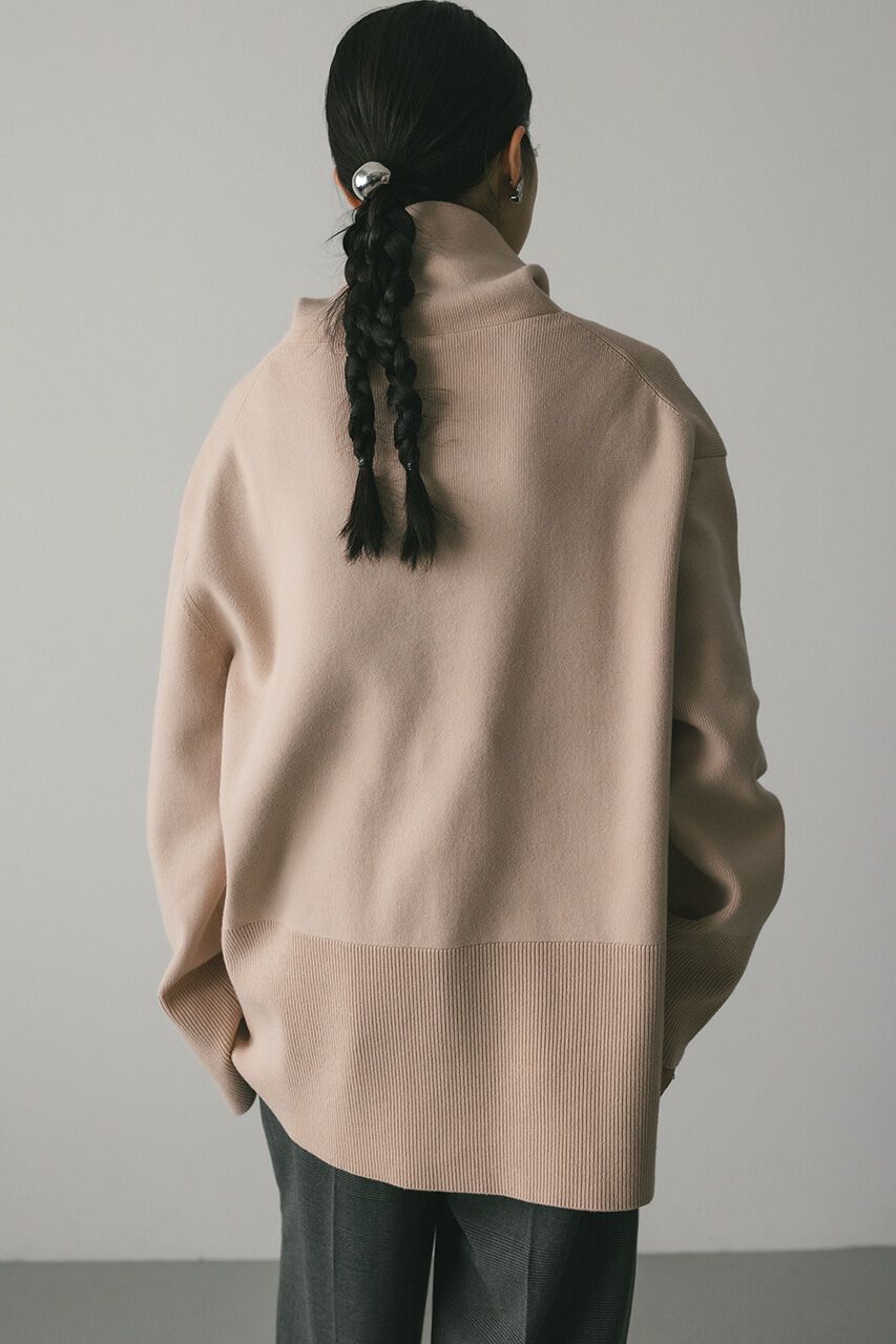 STYLEMIXER「フロントボタンスウェットニット」|ニット・セーター|