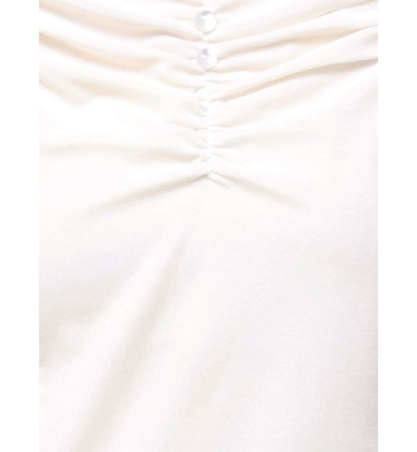 dazzlin「シアーベロアギャザーデザイントップス」|Tシャツ・カットソー|