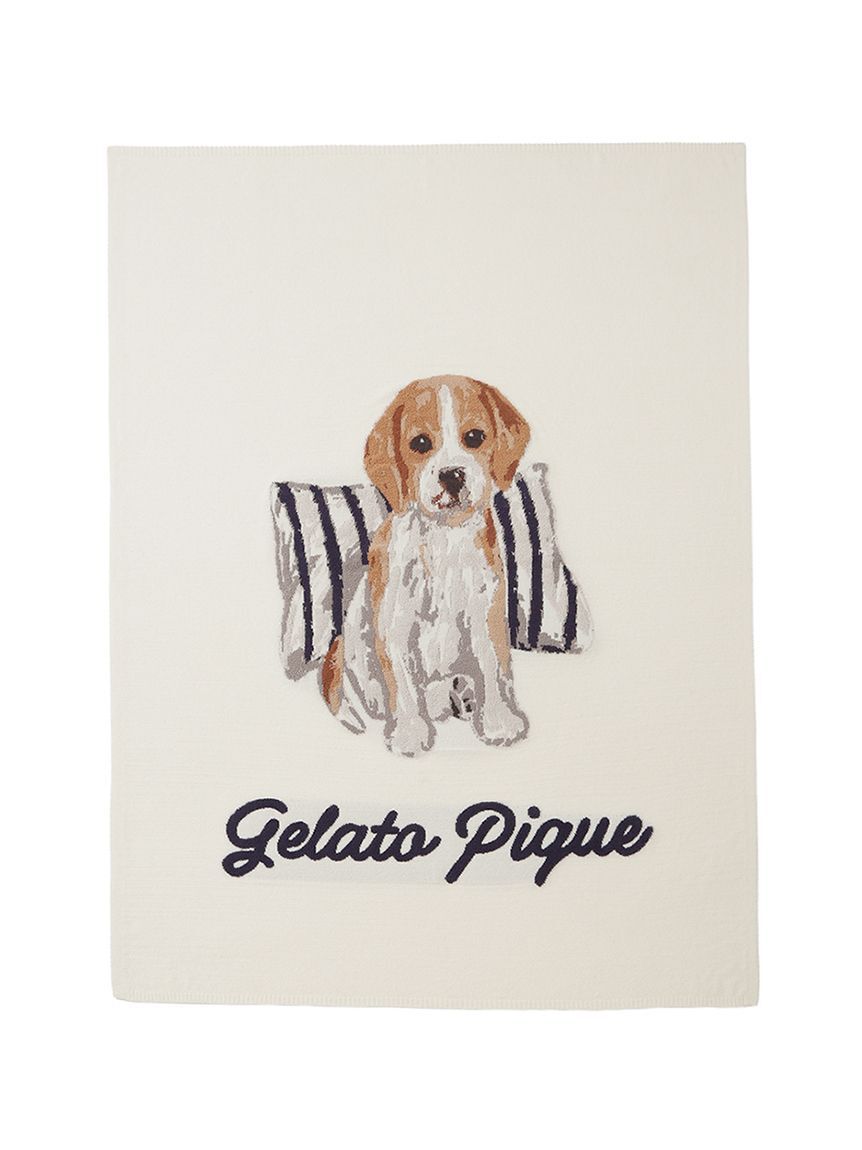 gelato pique Sleep「【Sleep】【UNISEX】エアリーモコプレイフルDOGジャガードマルチカバー」|その他|