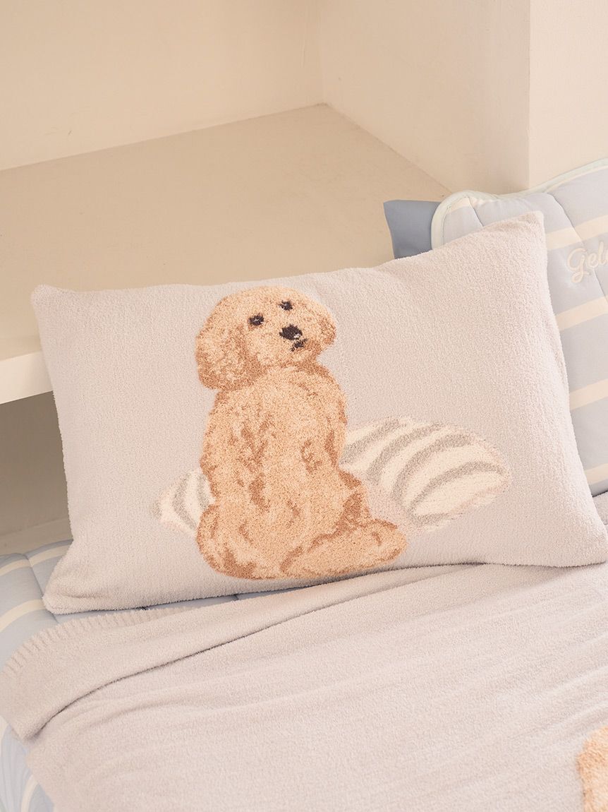 gelato pique Sleep「【Sleep】【UNISEX】エアリーモコプレイフルDOGジャガードピローケース」|その他|BLU