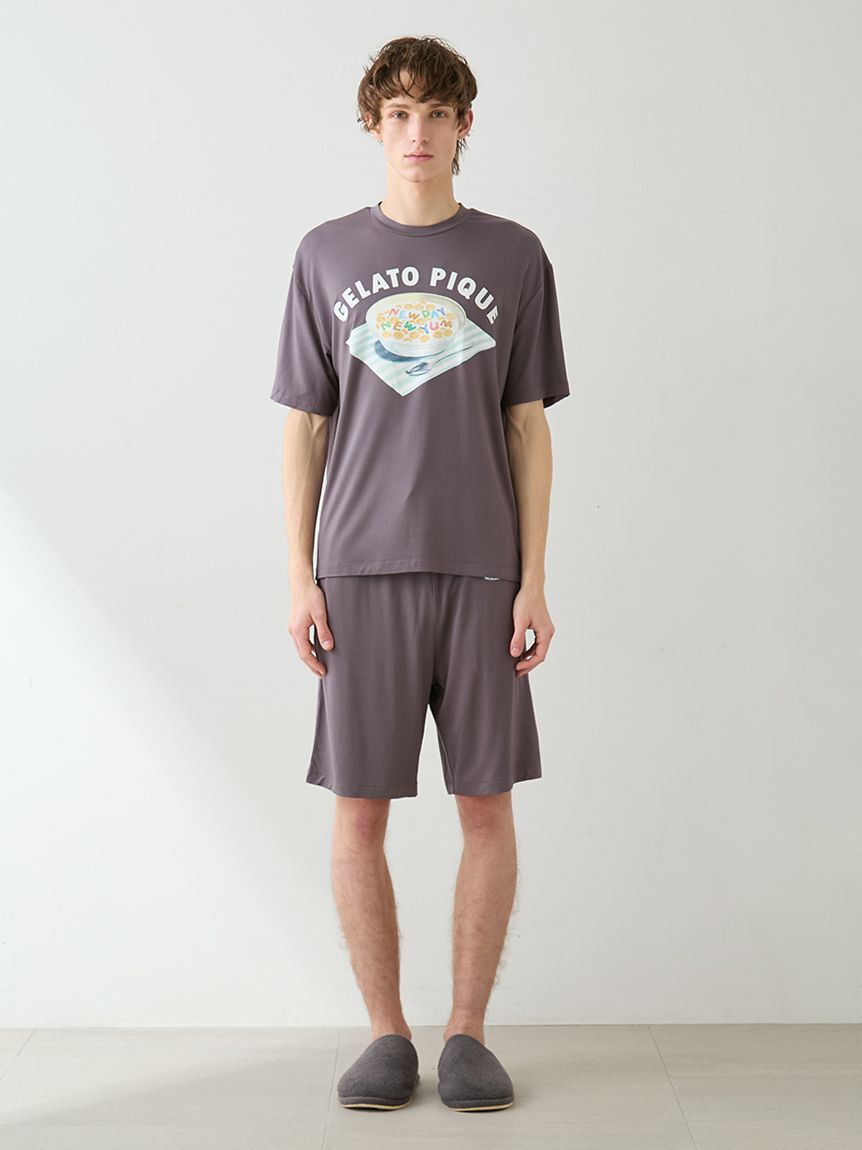 GELATO PIQUE HOMME「【HOMME】シリアルワンポイントロゴハーフパンツ」|その他|