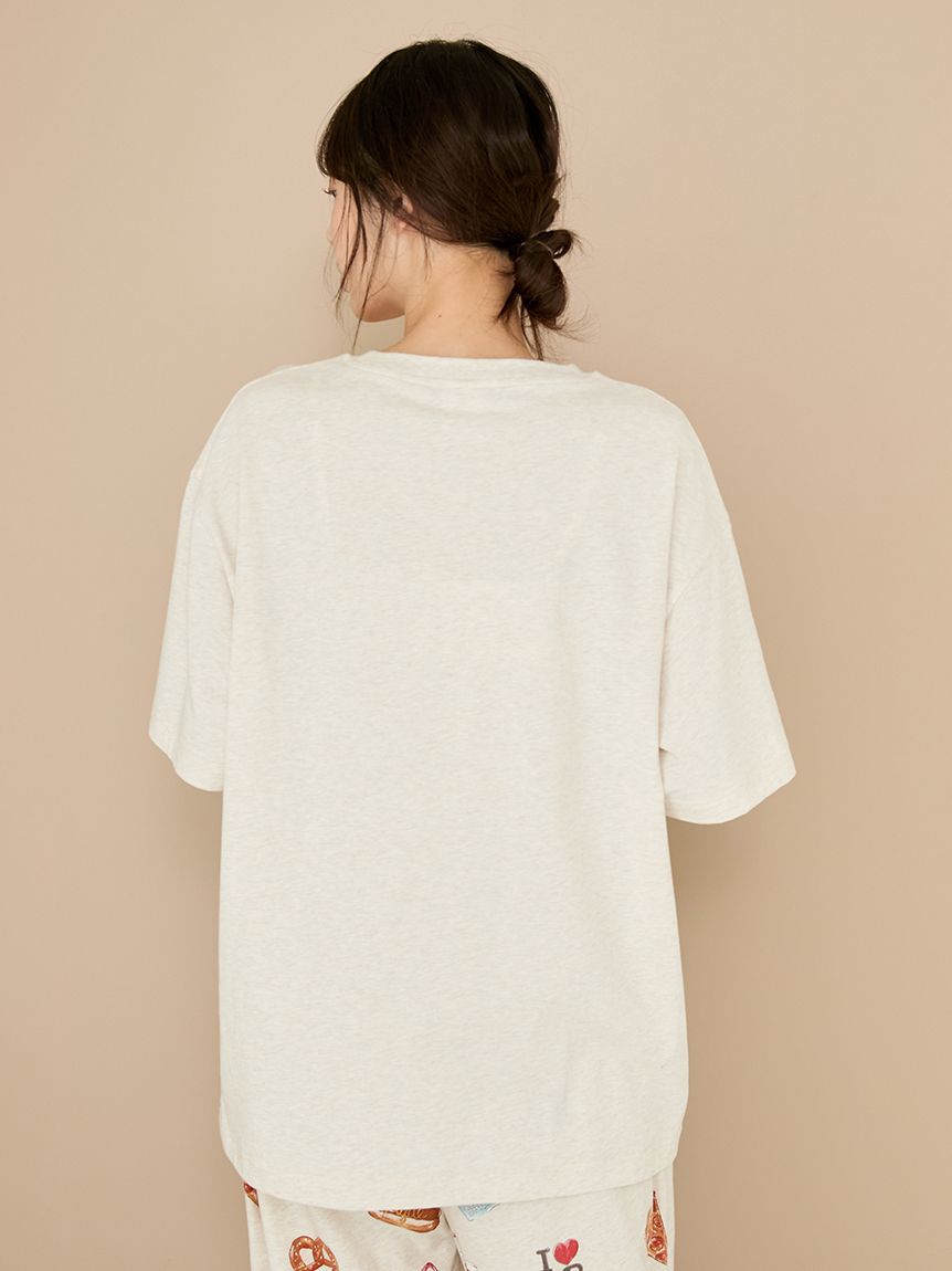 gelato pique「NYブランチワンポイントTシャツ」|ルームウェア|