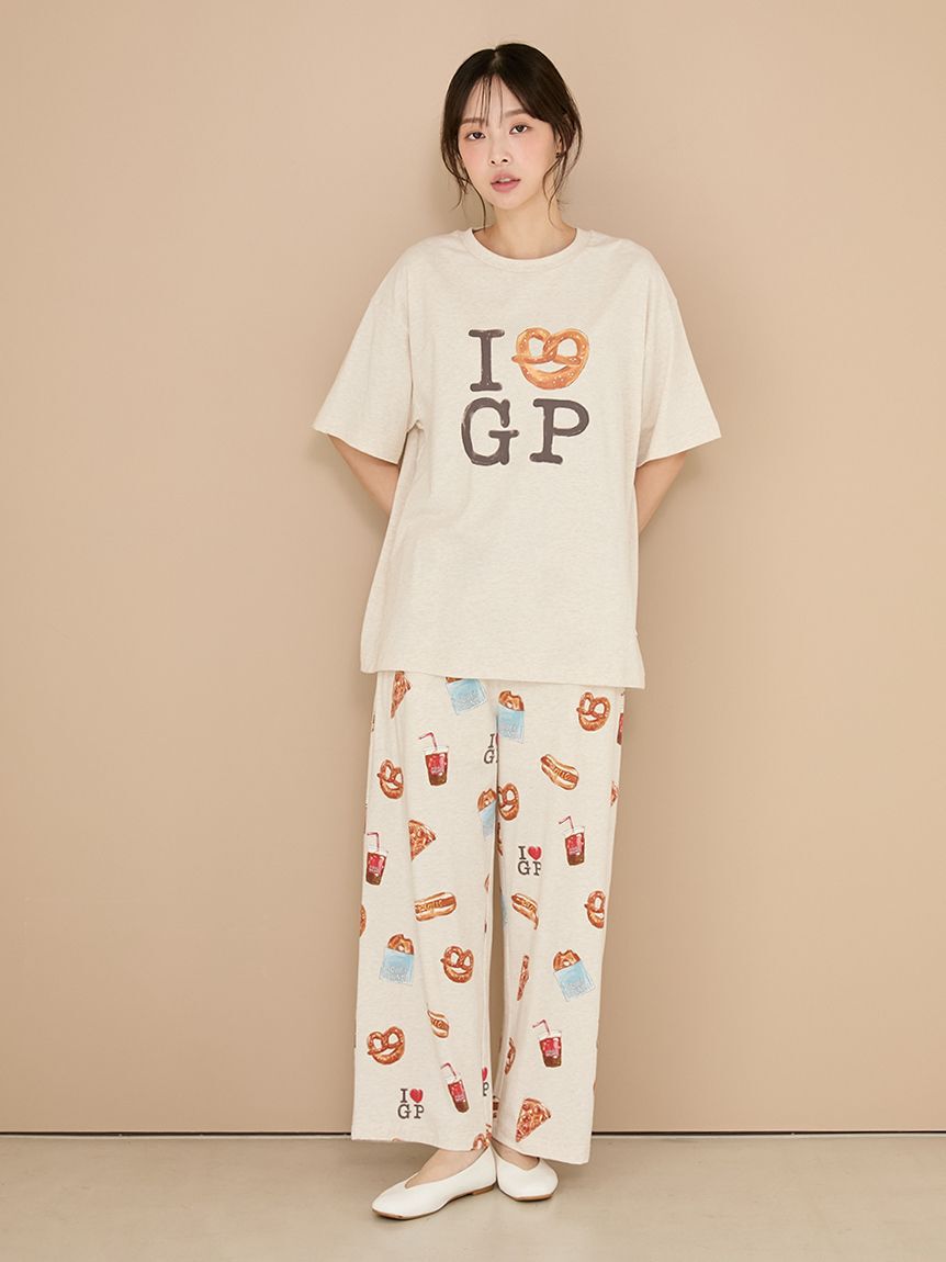 gelato pique「NYブランチワンポイントTシャツ」|ルームウェア|