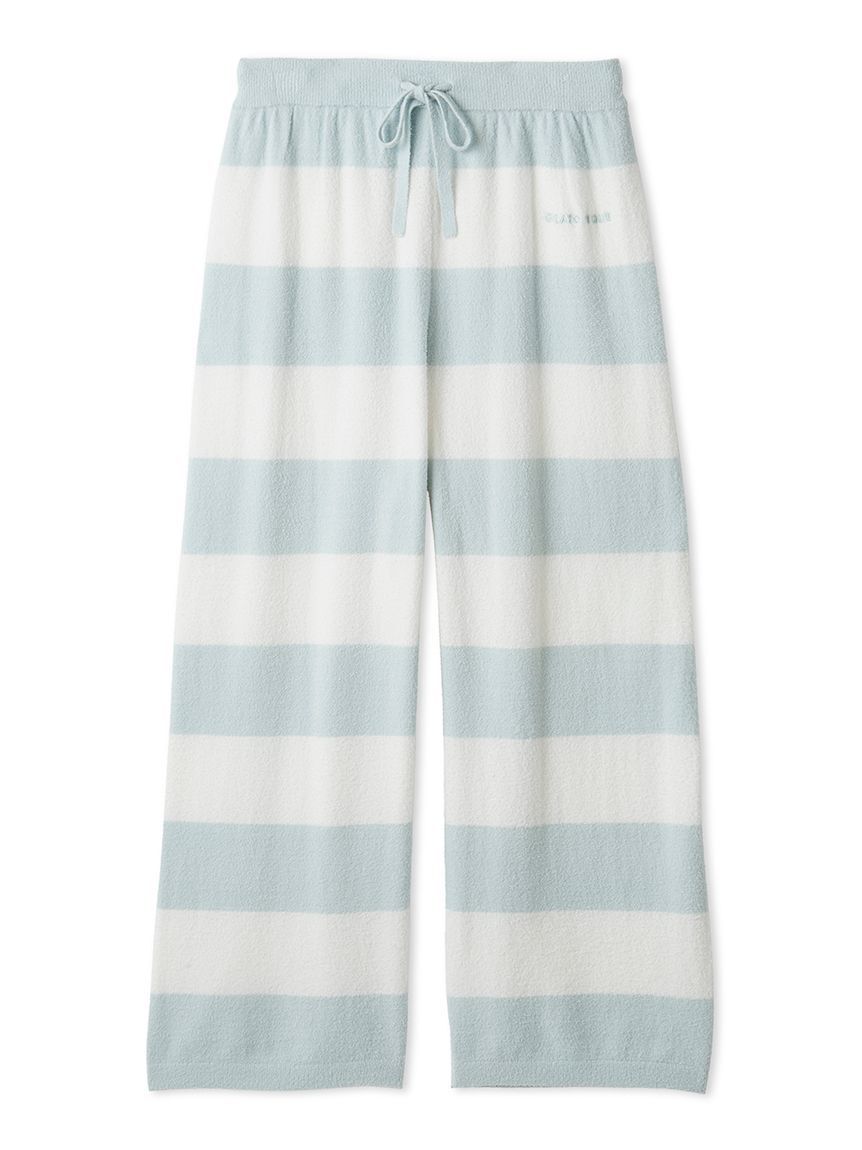 gelato pique「スムーズィー2ボーダーロングパンツ」|ルームウェア|BLU