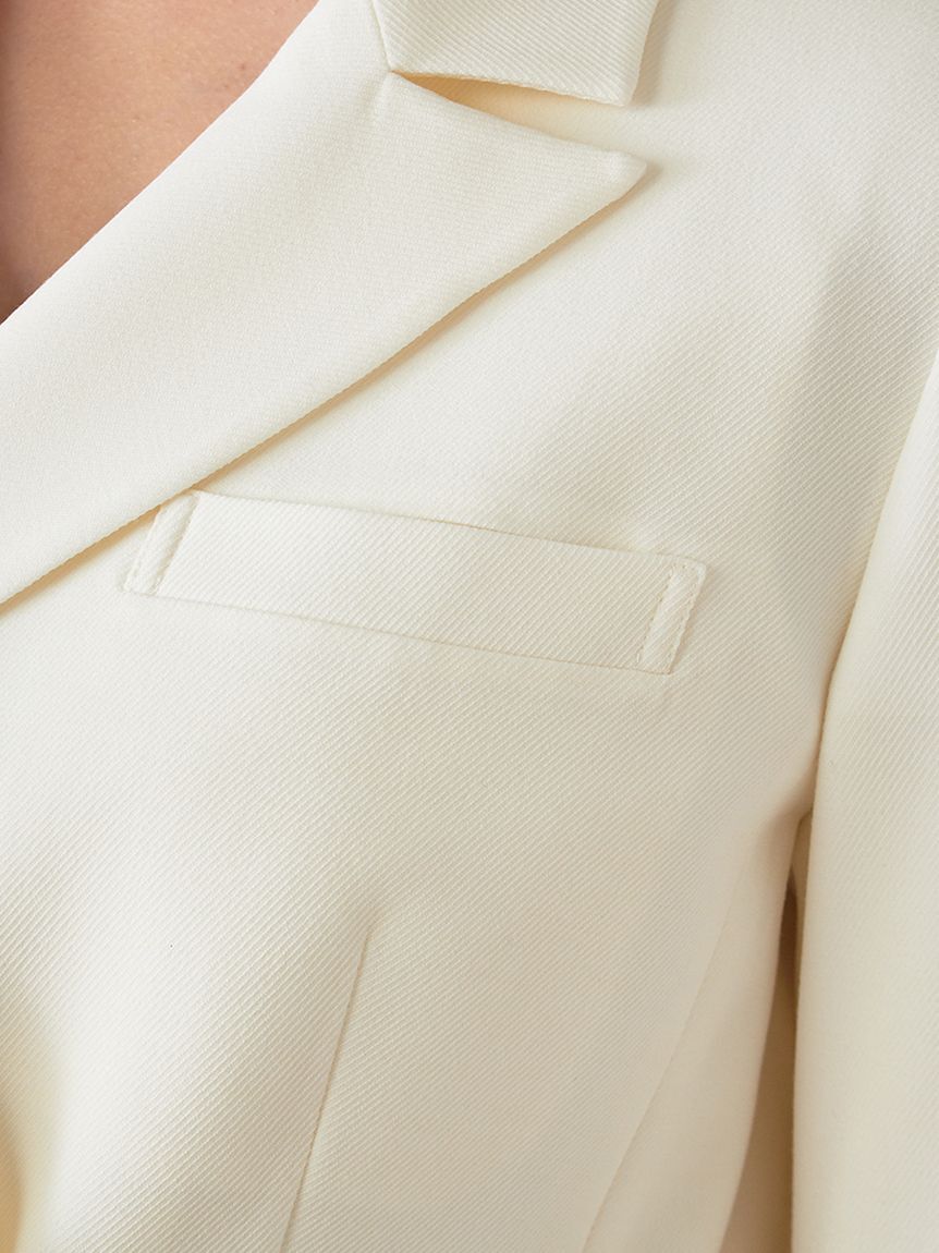 SNIDEL「Sustainableダブルブレストジャケット」|テーラードジャケット|