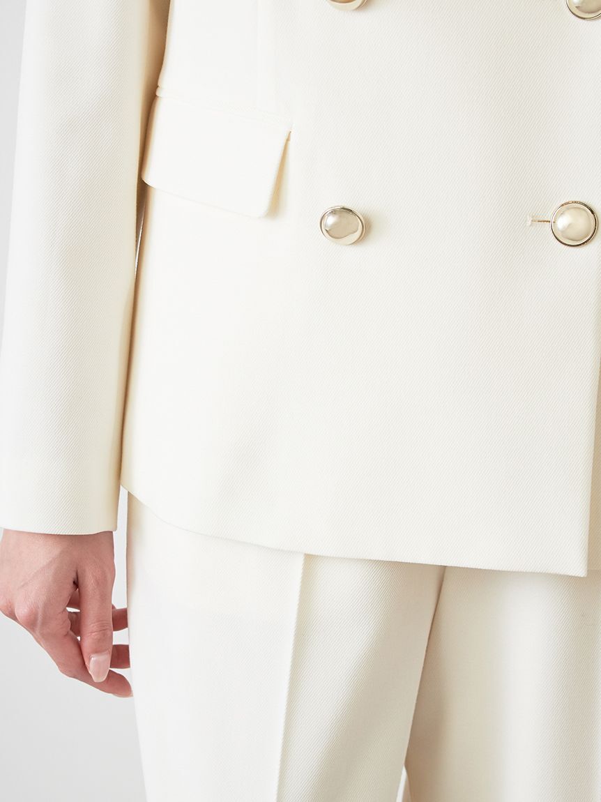 SNIDEL「Sustainableダブルブレストジャケット」|テーラードジャケット|