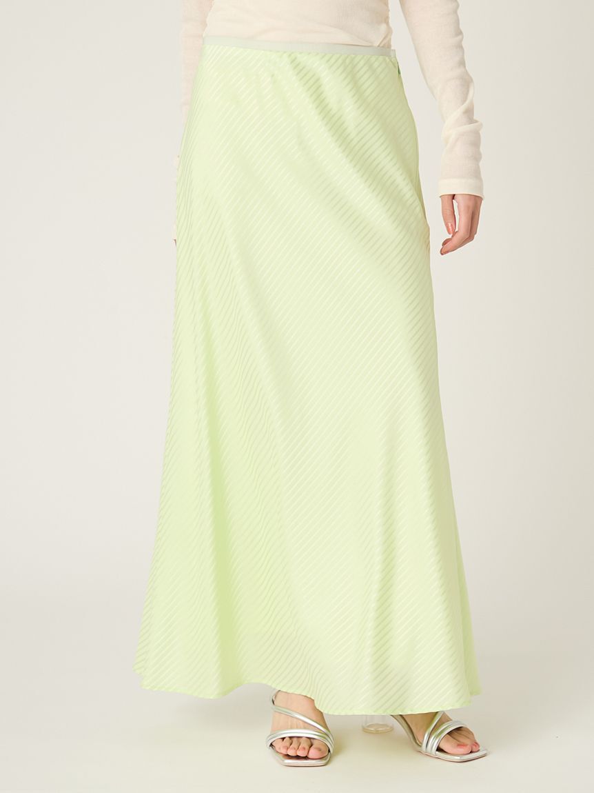 FRAY I.D「スカーフセットサテンナロースカート」|スカート|