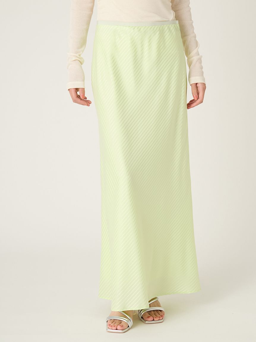 FRAY I.D「スカーフセットサテンナロースカート」|スカート|