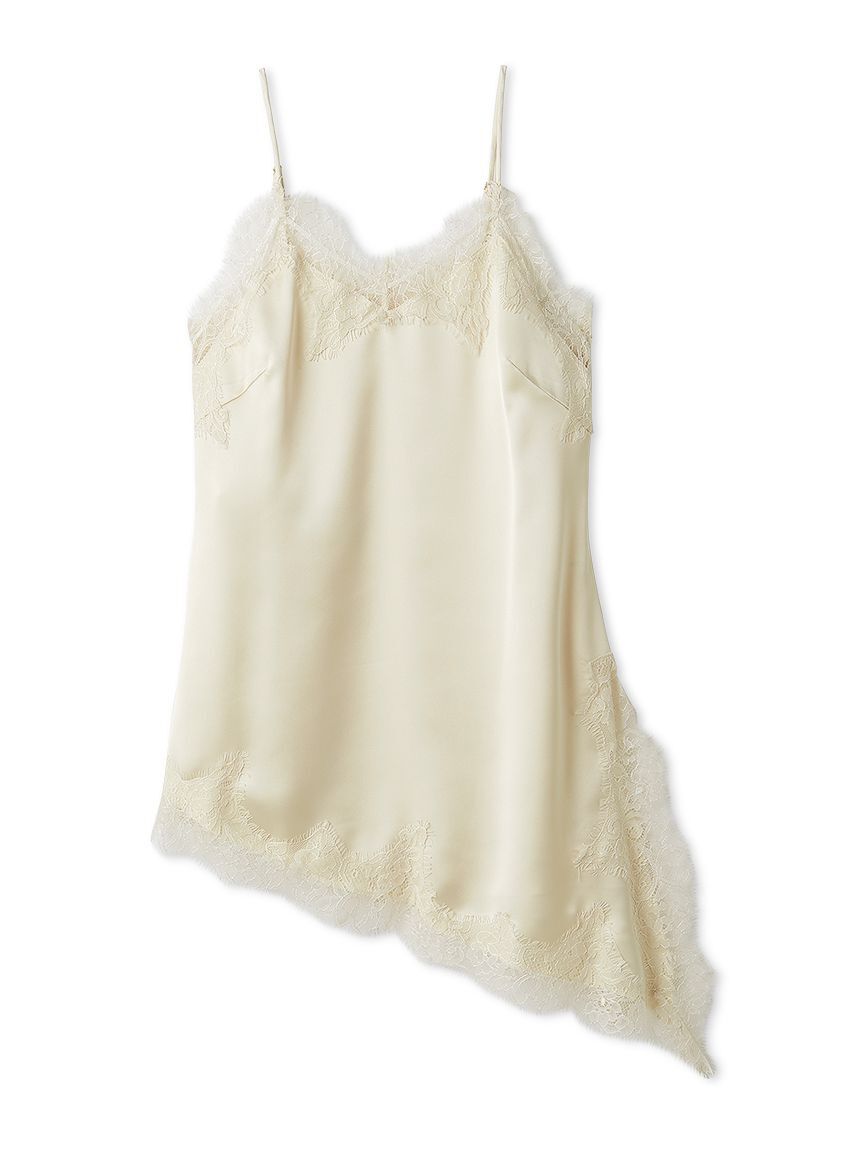 FRAY I.D「レーストリムキャミチュニック」|Tシャツ・カットソー|