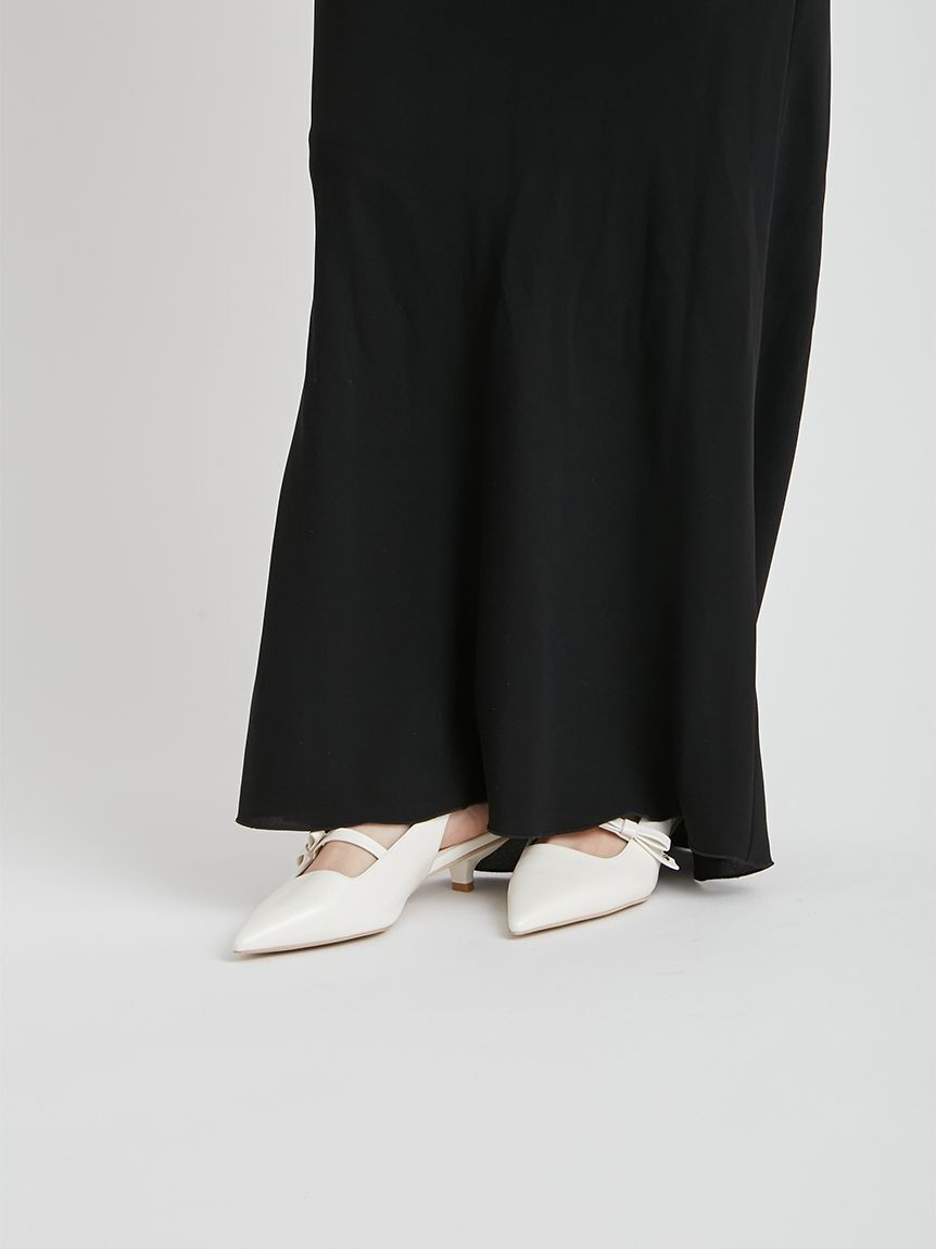 CELFORD「フローラルドレープマキシドレス」|ドレス|