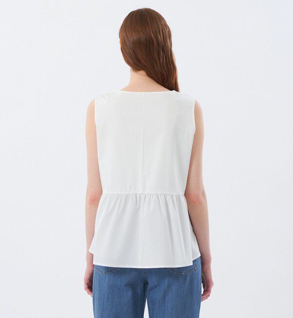 MACKINTOSH PHILOSOPHY「ノースリーブペプラムブラウス」|Tシャツ・カットソー|