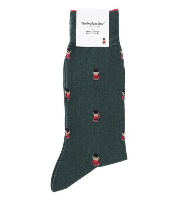 MACKINTOSH PHILOSOPHY「バッキンガムべア カジュアルソックス」|ソックス|