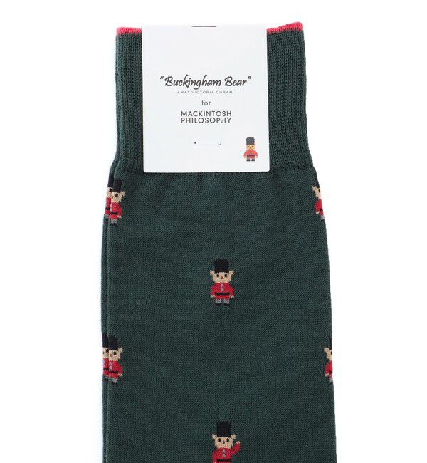 MACKINTOSH PHILOSOPHY「バッキンガムべア カジュアルソックス」|ソックス|