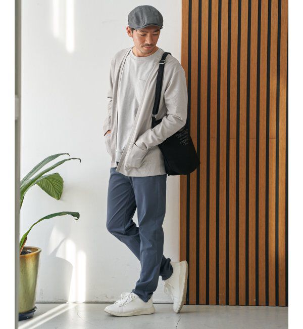 ikka「DRYダンボールWフェイストレロンT」|Tシャツ・カットソー|