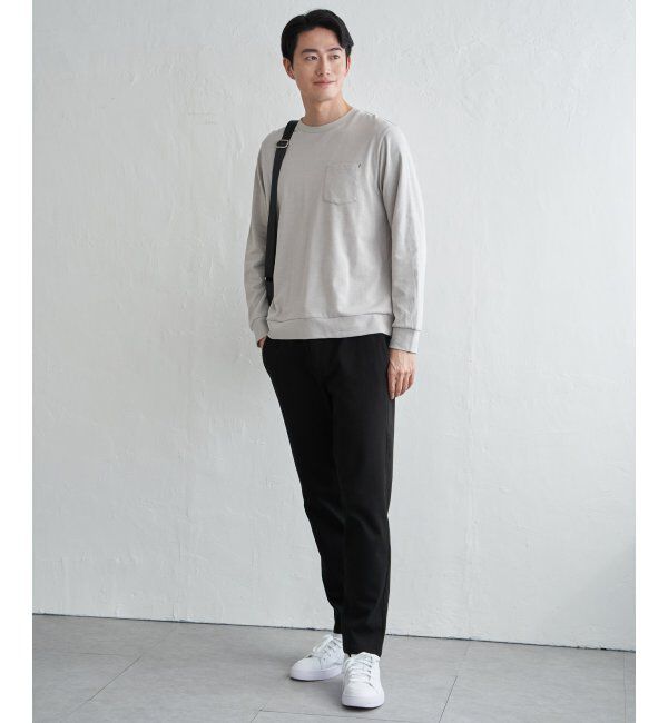 ikka「DRYダンボールWフェイストレロンT」|Tシャツ・カットソー|