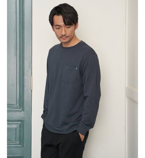 ikka「DRYダンボールWフェイストレロンT」|Tシャツ・カットソー|