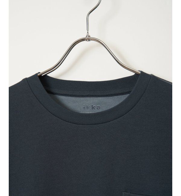 ikka「DRYダンボールWフェイストレロンT」|Tシャツ・カットソー|