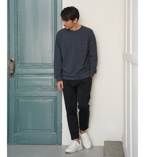 ikka「DRYダンボールWフェイストレロンT」|Tシャツ・カットソー|