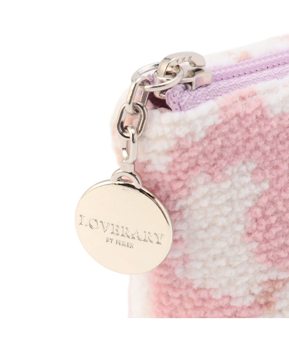 LOVERARY BY FEILER「モフモフネコチャン　舟型ポーチS　L/MNC-260280」|ポーチ|