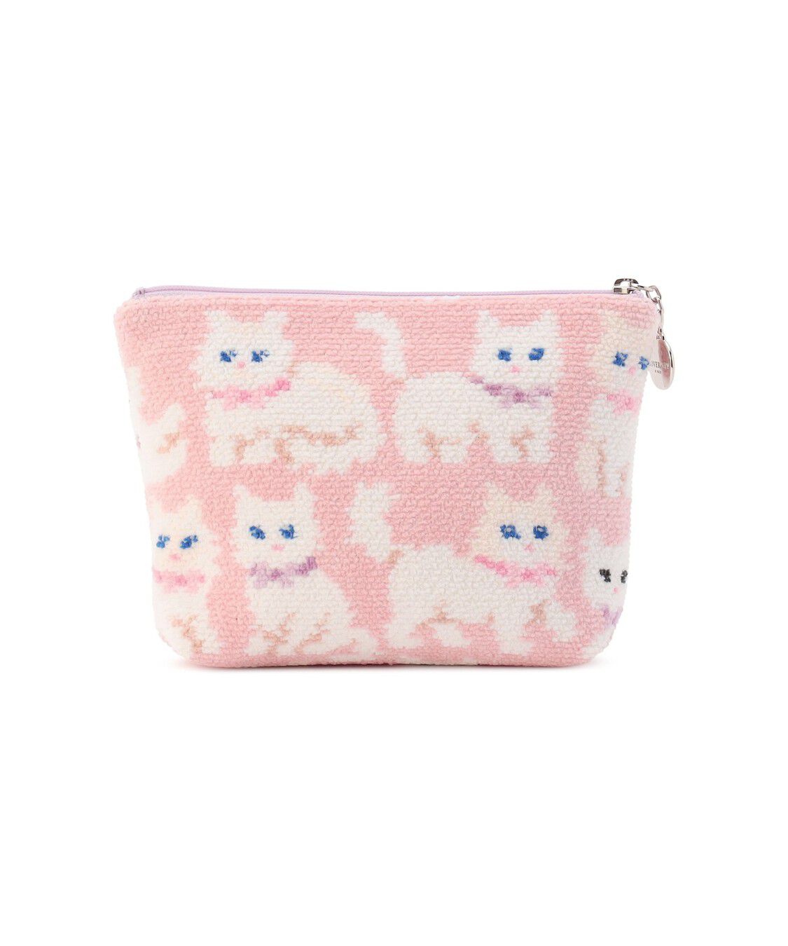 LOVERARY BY FEILER「モフモフネコチャン　舟型ポーチM　L/MNC-260282」|ポーチ|