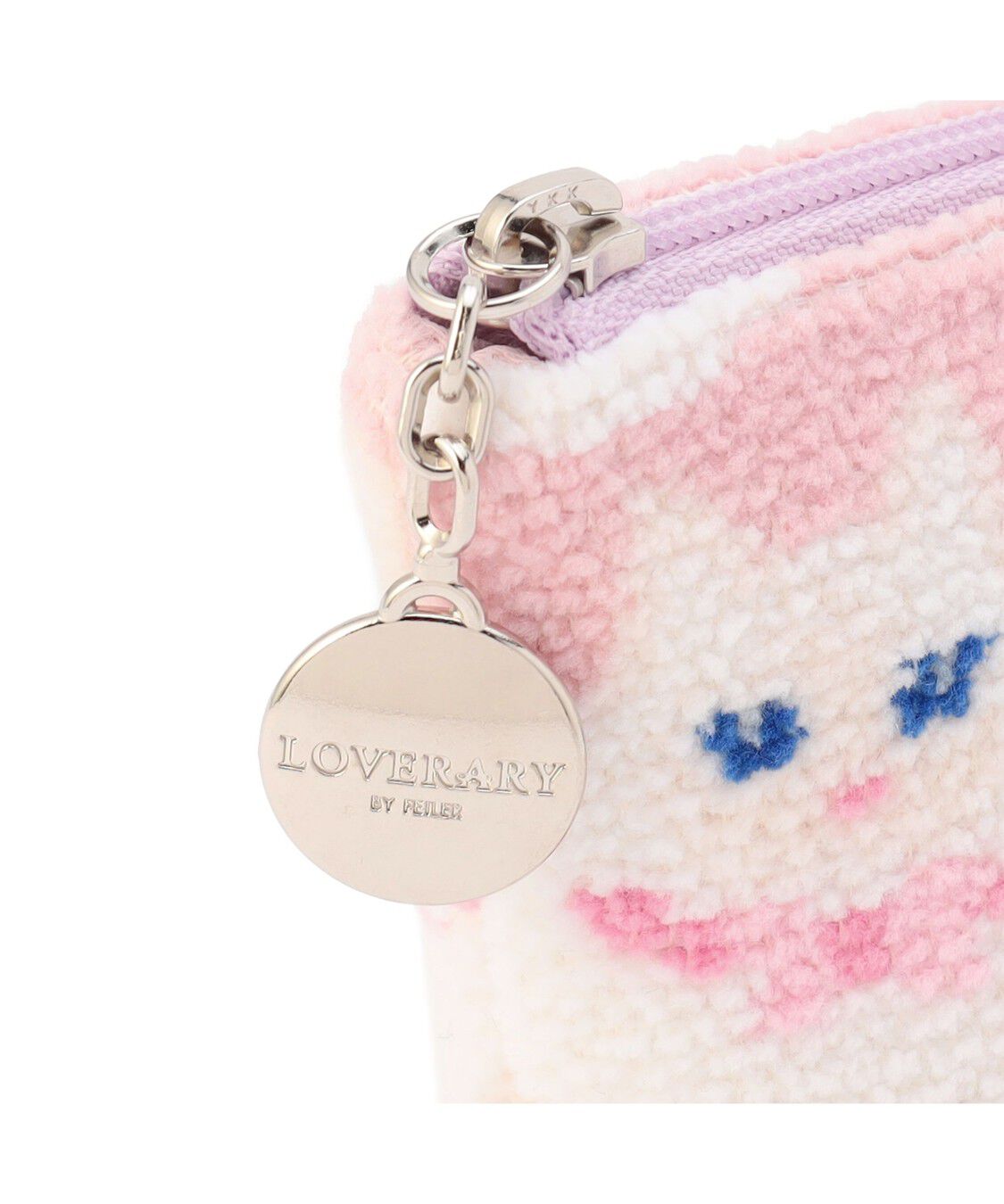 LOVERARY BY FEILER「モフモフネコチャン　舟型ポーチM　L/MNC-260282」|ポーチ|