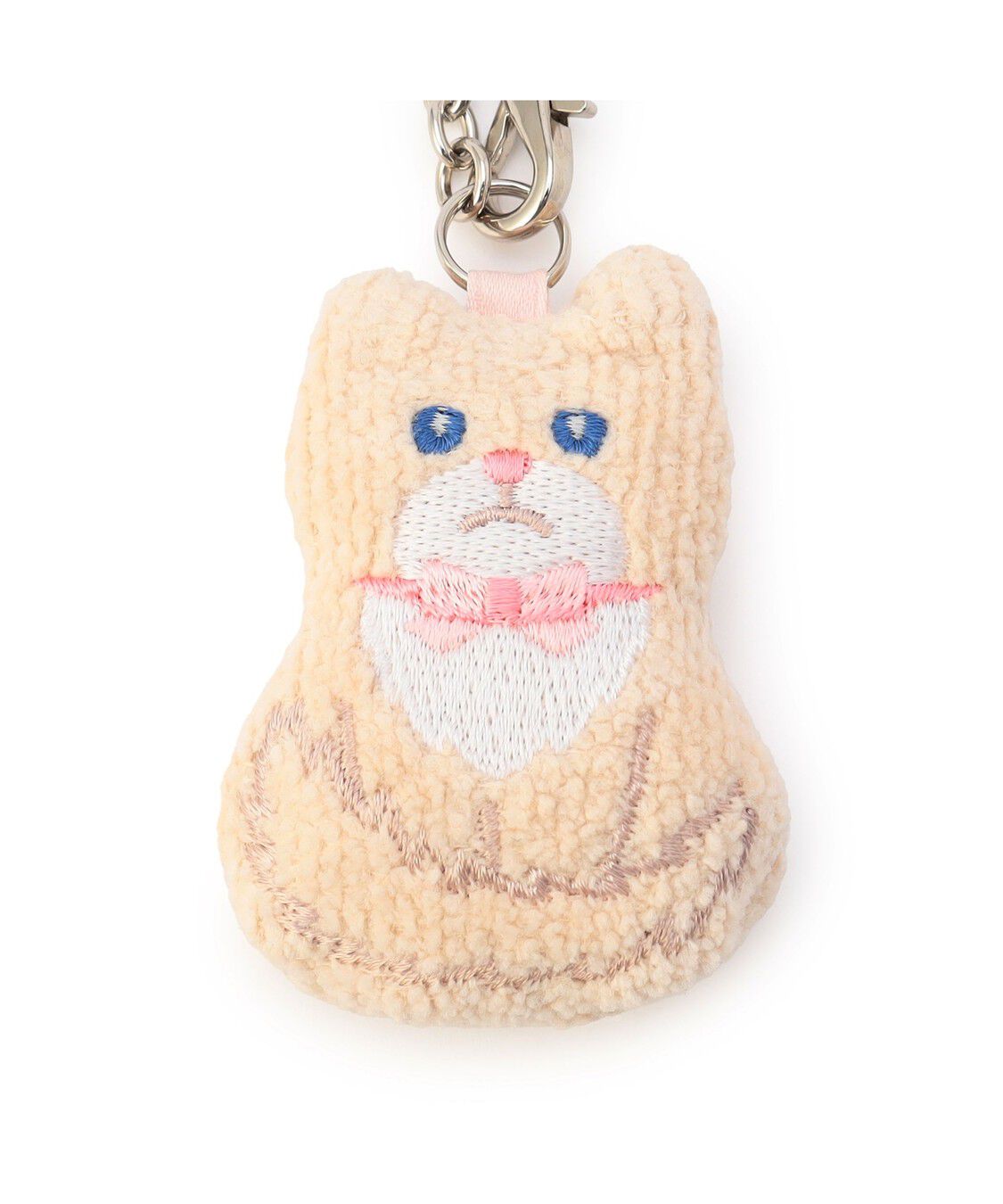 LOVERARY BY FEILER「モフモフネコチャン　ネコチャンチャーム　L/MNC-260287」|チャーム・キーホルダー|