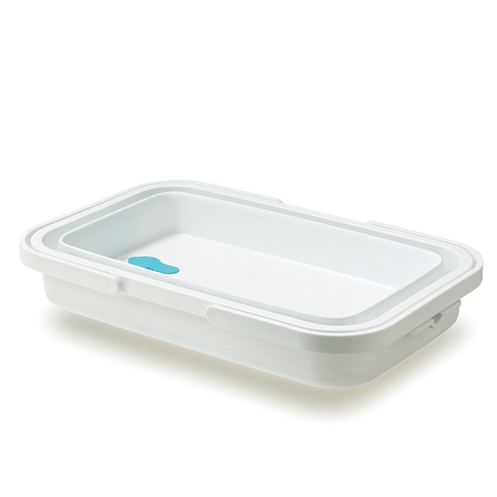 BACKYARD FAMILY「ランドリーバスケット 折りたたみ 通販 四角 大 容量 足湯 シリコン 浸け置き バケツ」|その他|