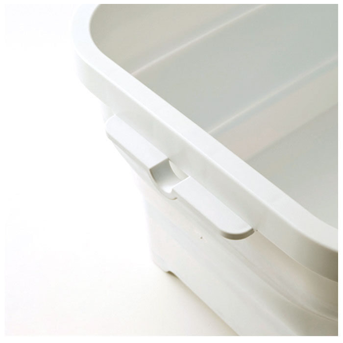 BACKYARD FAMILY「ランドリーバスケット 折りたたみ 通販 四角 大 容量 足湯 シリコン 浸け置き バケツ」|その他|