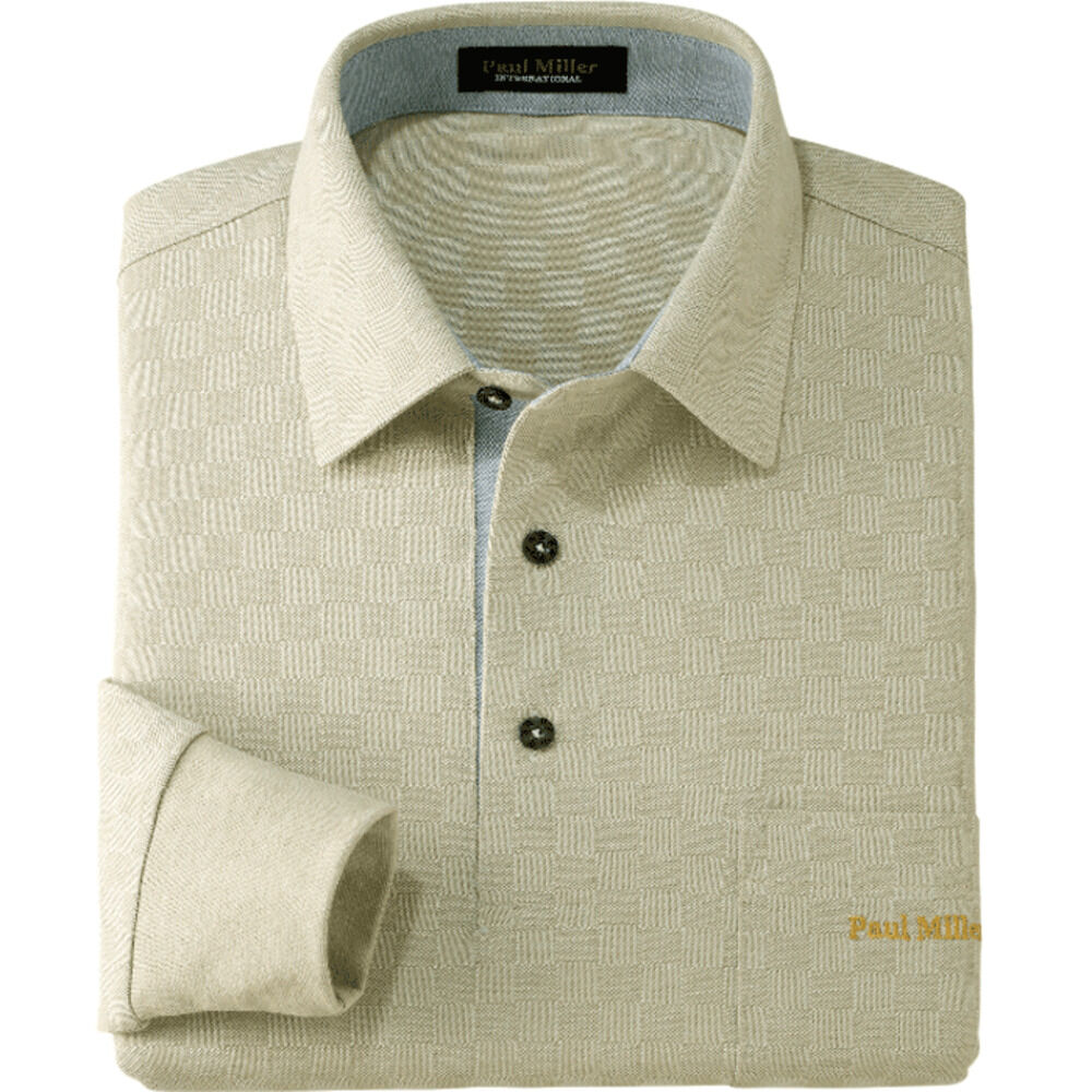 BACKYARD FAMILY「ポールミラー ポロシャツ 長袖 メンズ 通販 シャツ メンズシャツ トップス おしゃれ 長袖シャツ」|その他|ベージュ1