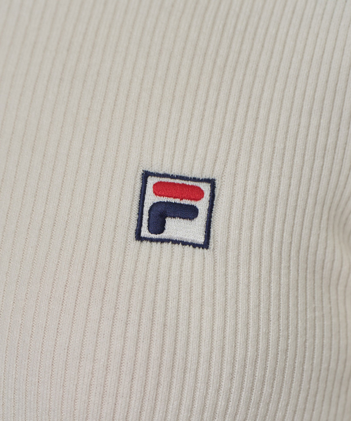 REDYAZEL「［FILA&times;REDYAZEL］ラインタートルニットプルオーバー」|ニット・セーター|