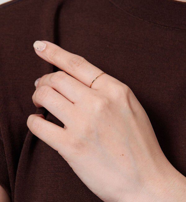 UNITED ARROWS「＜les bonbon＞NARROW リング」|リング|