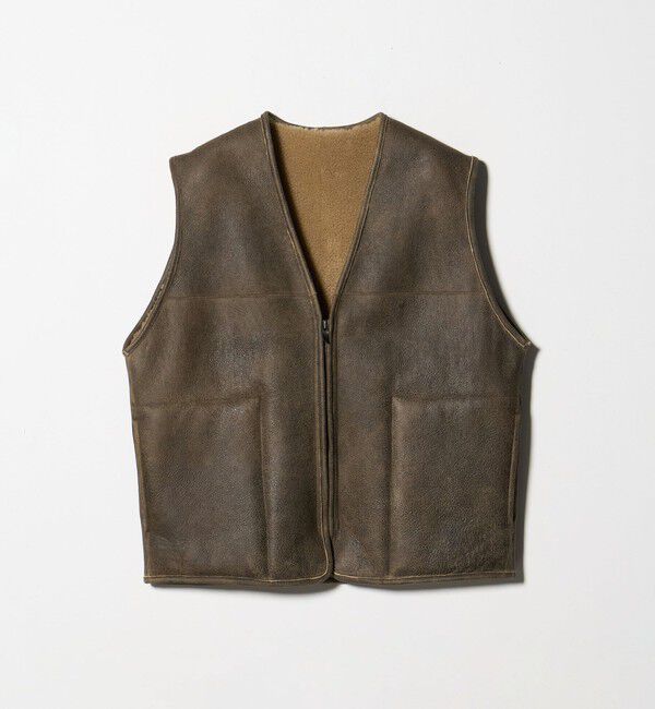 ASTRAET「＜ASTRAET＞ムートン ジップベスト UNISEX」|ベスト・ジレ|