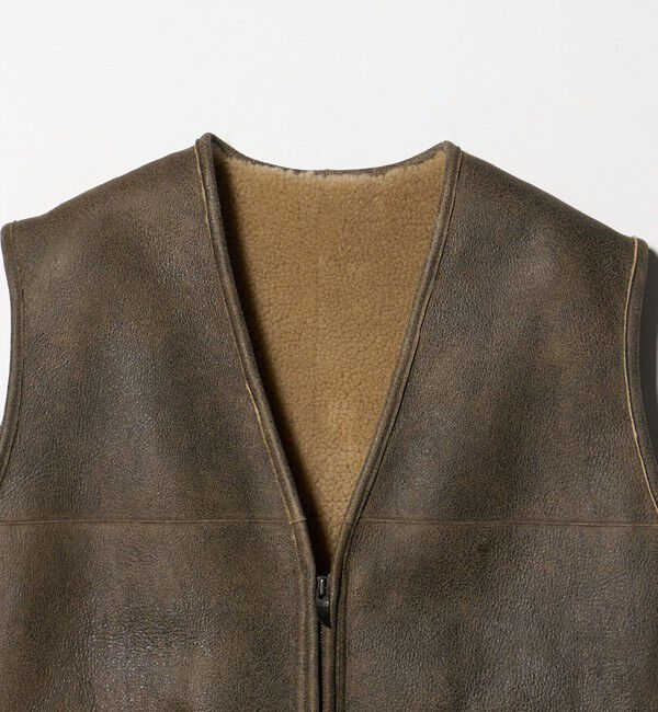 ASTRAET「＜ASTRAET＞ムートン ジップベスト UNISEX」|ベスト・ジレ|