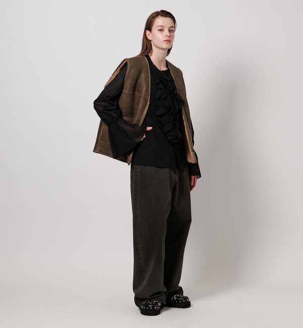 ASTRAET「＜ASTRAET＞ムートン ジップベスト UNISEX」|ベスト・ジレ|