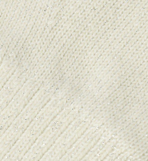 UNITED ARROWS「ラメニット フィンガーレスグローブ」|手袋|