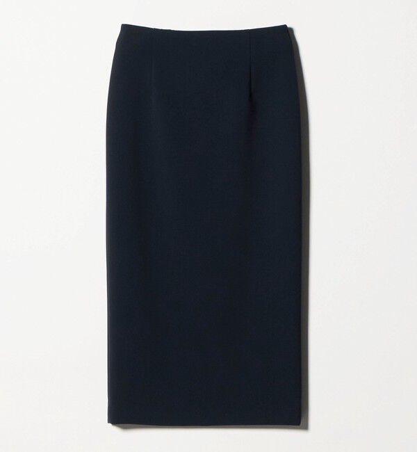 UNITED ARROWS「ダブルクロス タイトスカート ‐ウォッシャブル‐」|タイト|