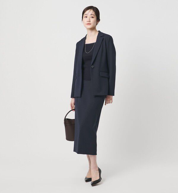 UNITED ARROWS「ダブルクロス ジャケット ‐ウォッシャブル‐」|テーラードジャケット|