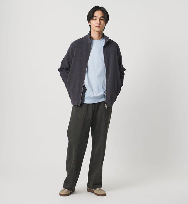 UNITED ARROWS「ポンチ ロングスリーブ スウェット ー抗菌防臭・接触冷感ー」|Tシャツ・カットソー|