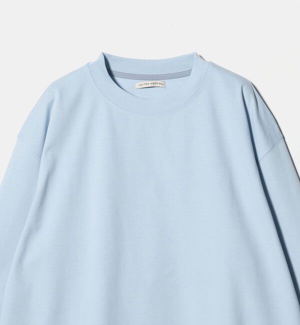 UNITED ARROWS「ポンチ ロングスリーブ スウェット ー抗菌防臭・接触冷感ー」|Tシャツ・カットソー|