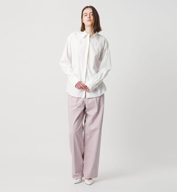 AEWEN MATOPH「＜AEWEN MATOPH＞ビーズフリンジシャツ」|シャツ・ブラウス|