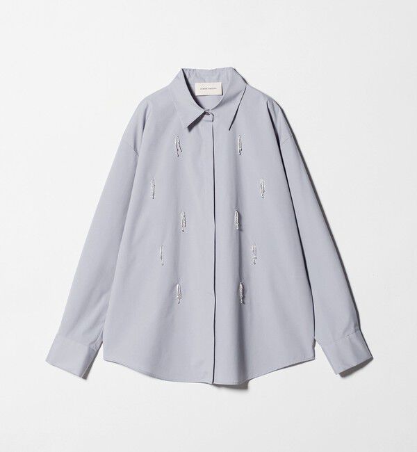 AEWEN MATOPH「＜AEWEN MATOPH＞ビーズフリンジシャツ」|シャツ・ブラウス|