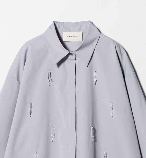 AEWEN MATOPH「＜AEWEN MATOPH＞ビーズフリンジシャツ」|シャツ・ブラウス|