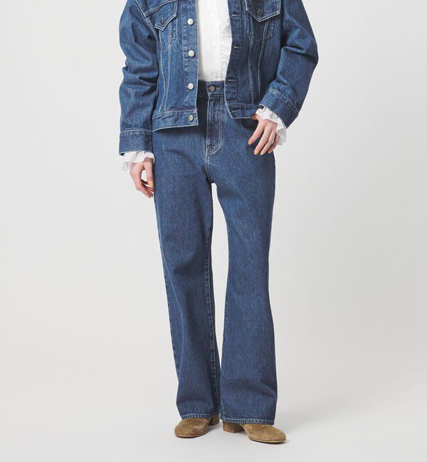 UNITED ARROWS「ストレート デニムパンツ」|デニム|TURQUOISE