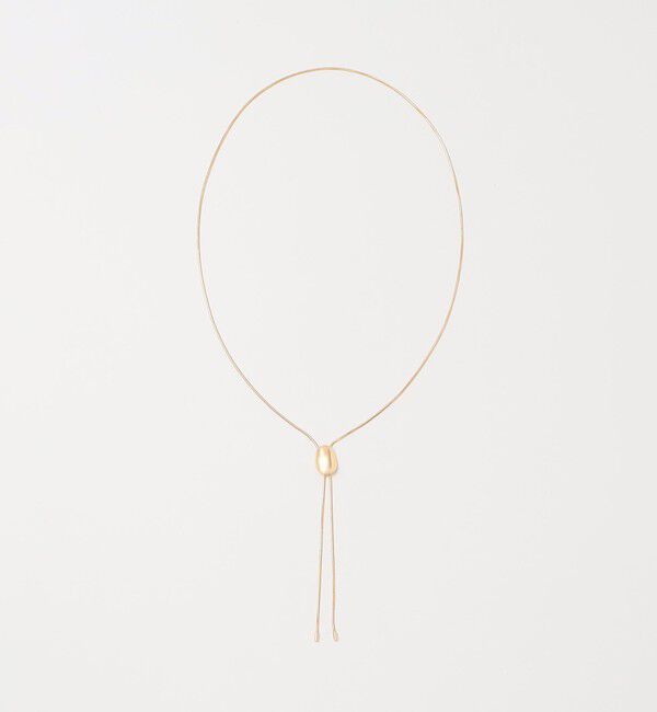 UNITED ARROWS green label relaxing「メルティモチーフ ループタイ ネックレス」|ネックレス|